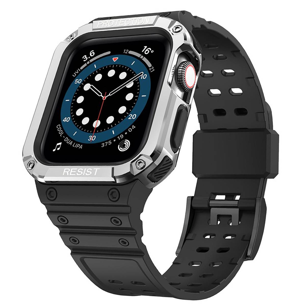 Bracelet pour Apple Watch 42/44/45mm en TPU Intégral Ultimate-0