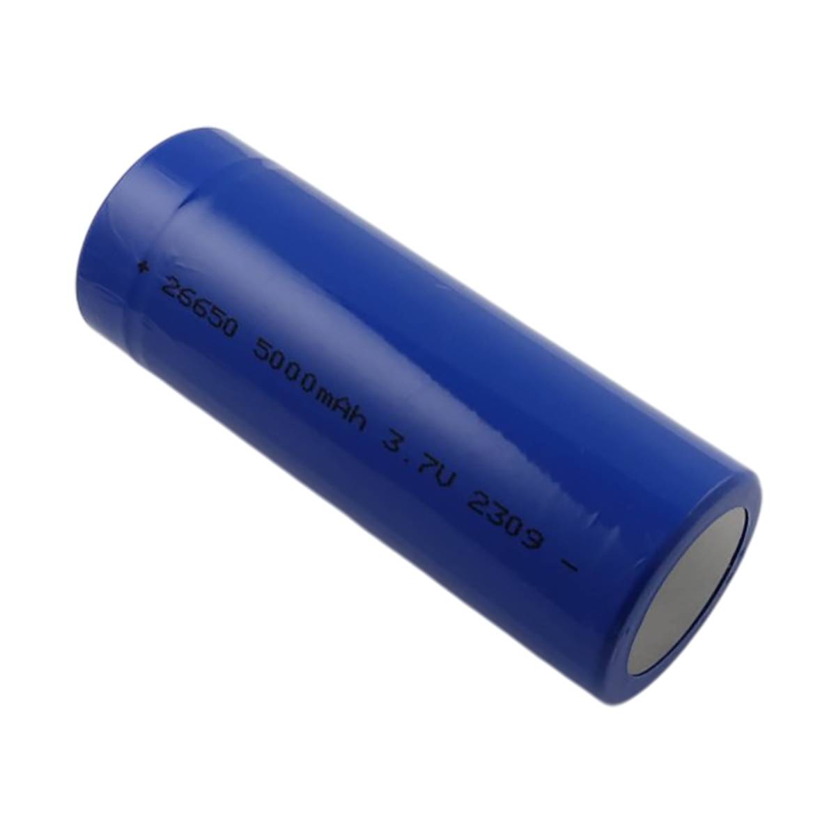 Pile 3.7V 5000mAh Li-ion 18.5Wh Compatible 26650 avec Port USB-C Rechargeable-0