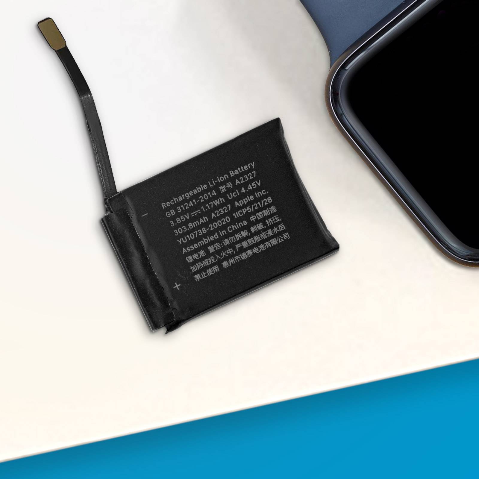 Batterie pour Apple Watch Series 6 (44mm) Capacité 265mAh Compatible-3