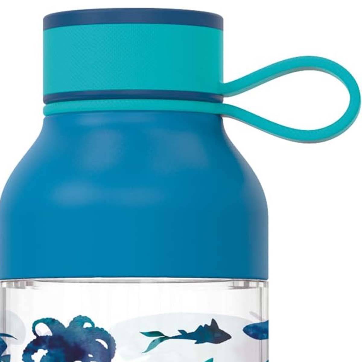 Gourde pour Enfant 430ml Modèle Ice Kids Motif Animaux Marins avec Sangle-1