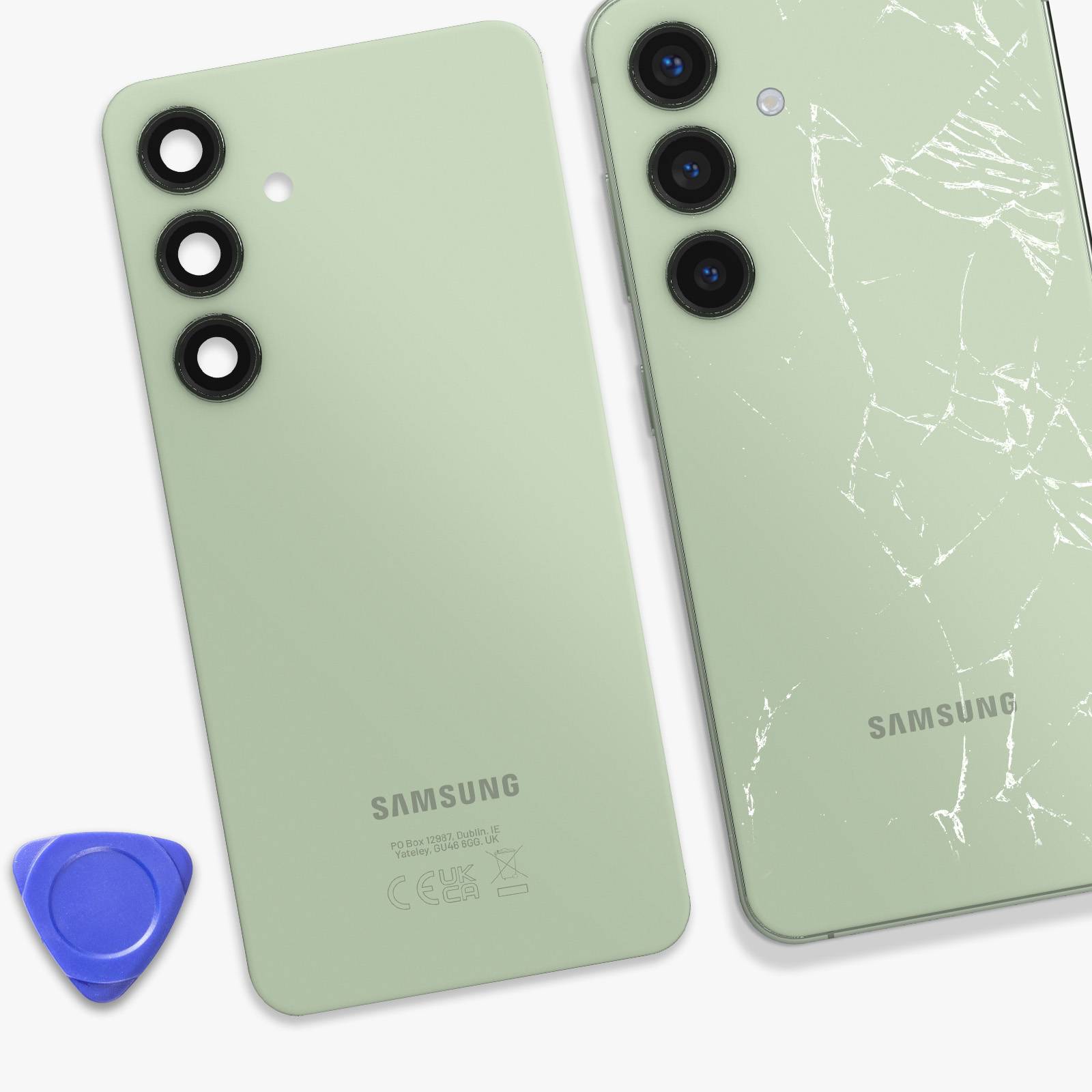 Vitre arrière Original pour Samsung Galaxy S24-3