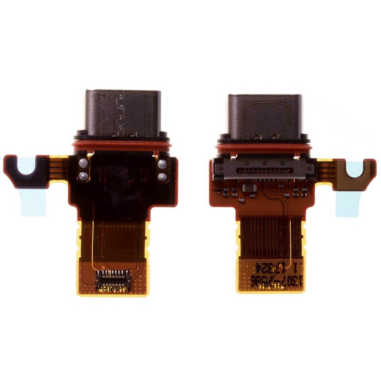 Nappe + Prise de Charge pour Xperia XZ1 Compact - Connectique USB type C-0