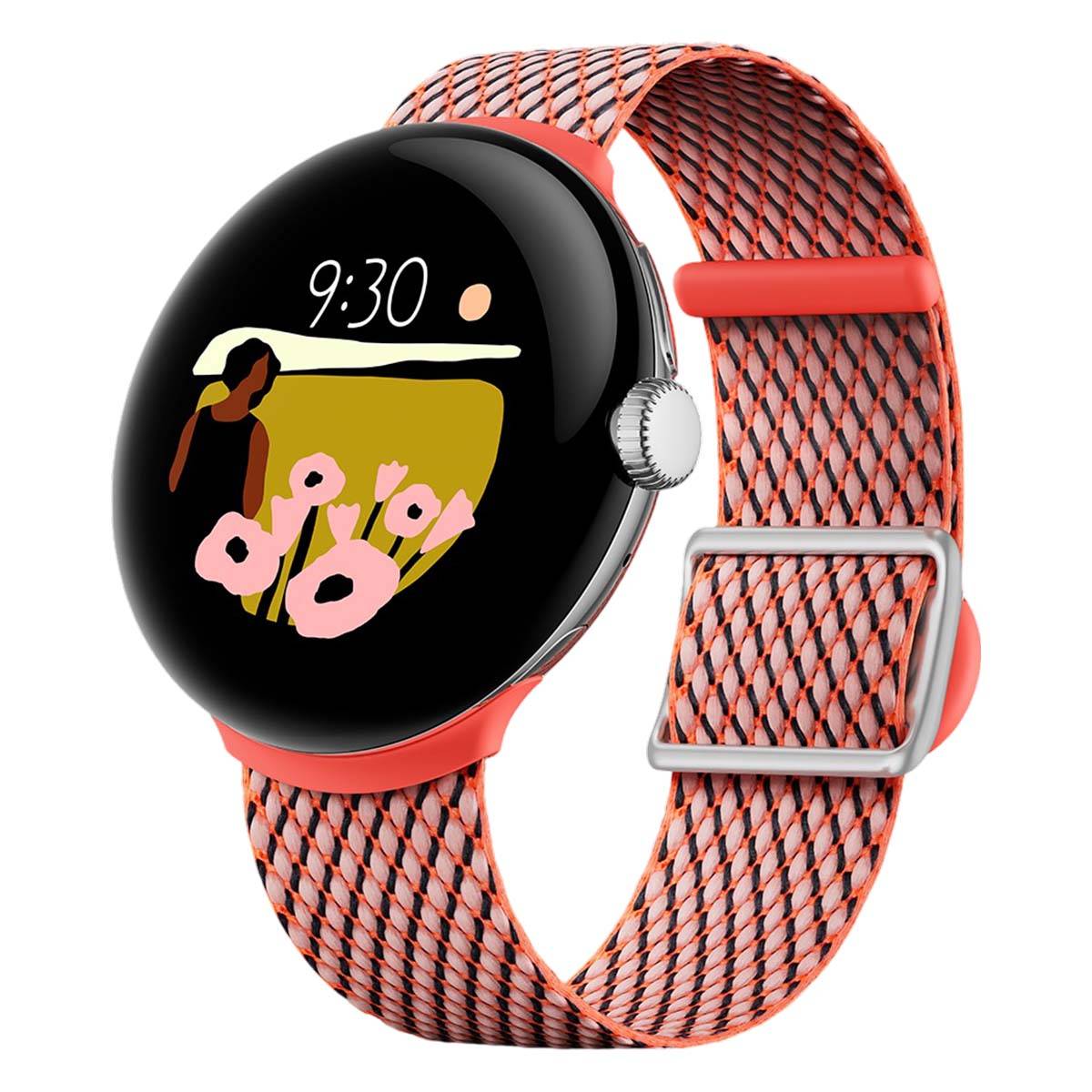 Bracelet Tissé pour Pixel Watch Taille Unique-1