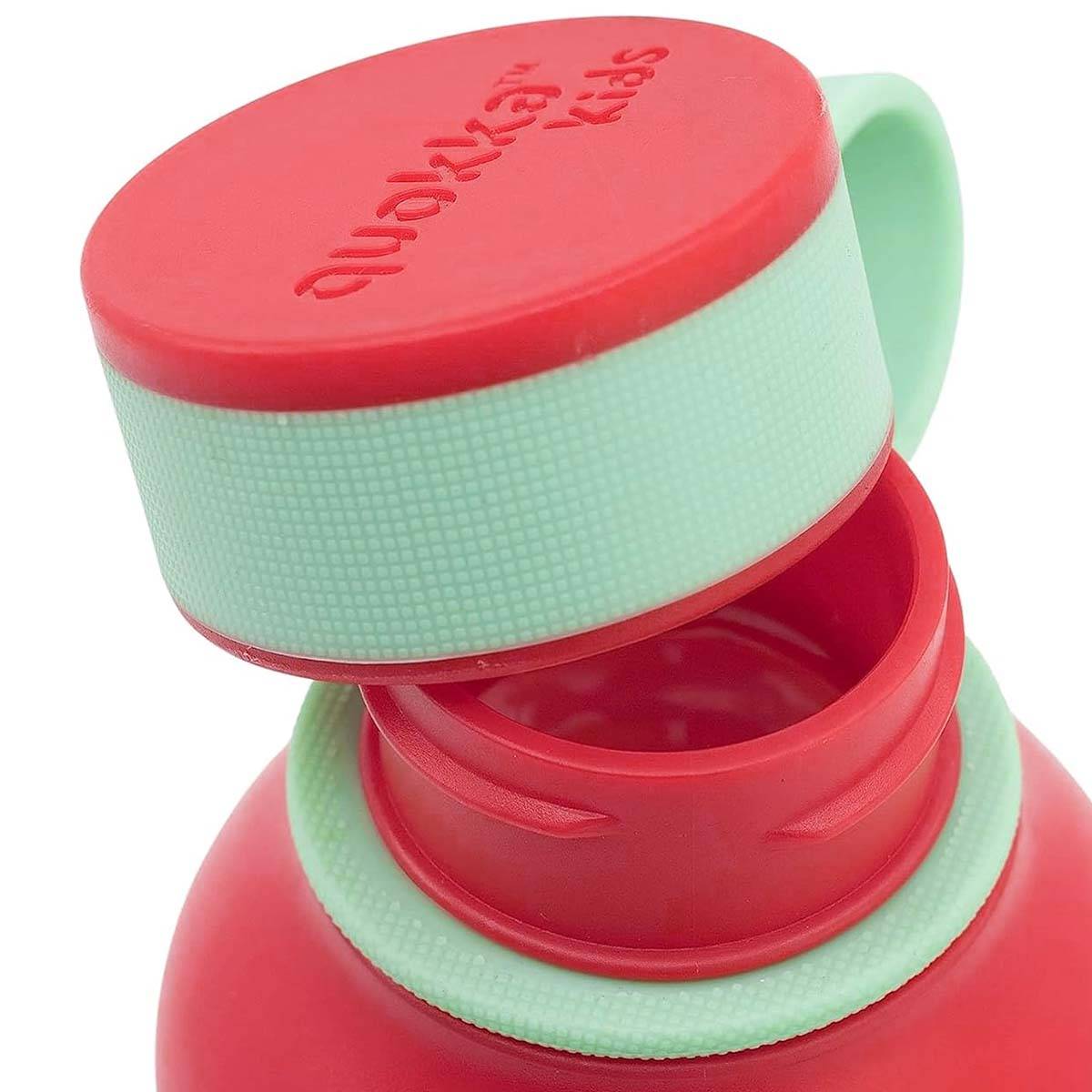 Gourde pour Enfant 430ml Modèle Ice Kids Motif Happy avec Sangle-2