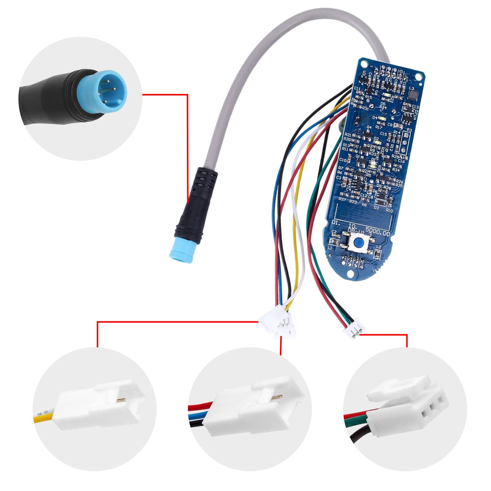 Tableau de Bord pour Xiaomi M365 avec Couvercle de Protection-2