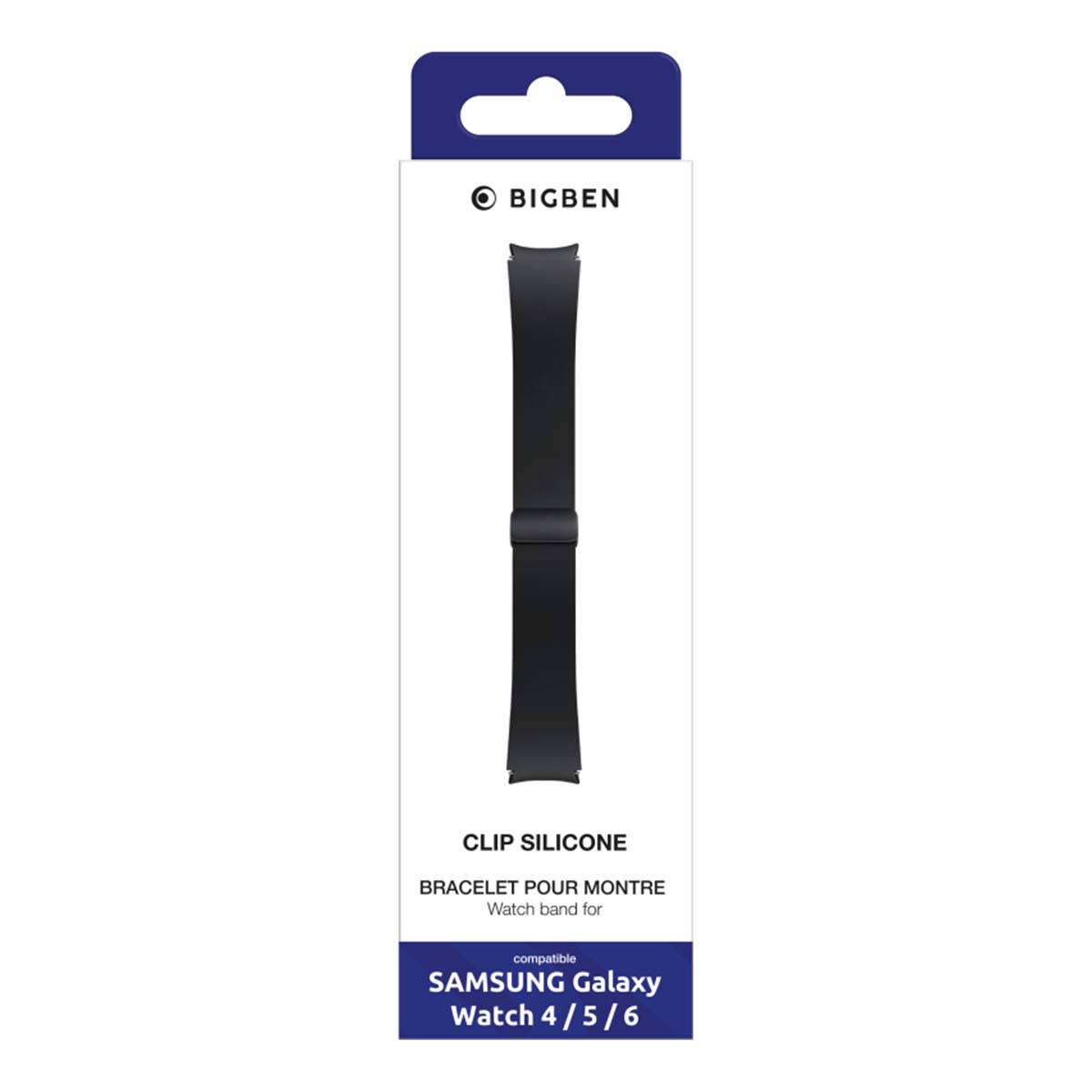 Bracelet pour Galaxy Watch Series 4/4 Classic/5/5 Pro/6/6 Classic Silicone-3