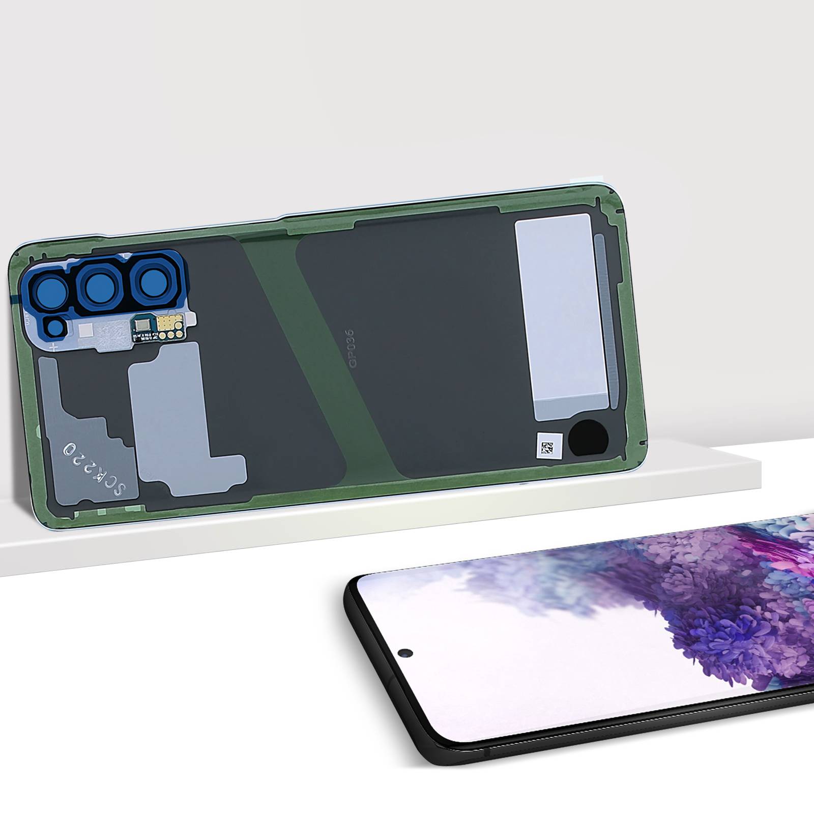 Cache Batterie pour Samsung Galaxy S20 Façade Arrière-4