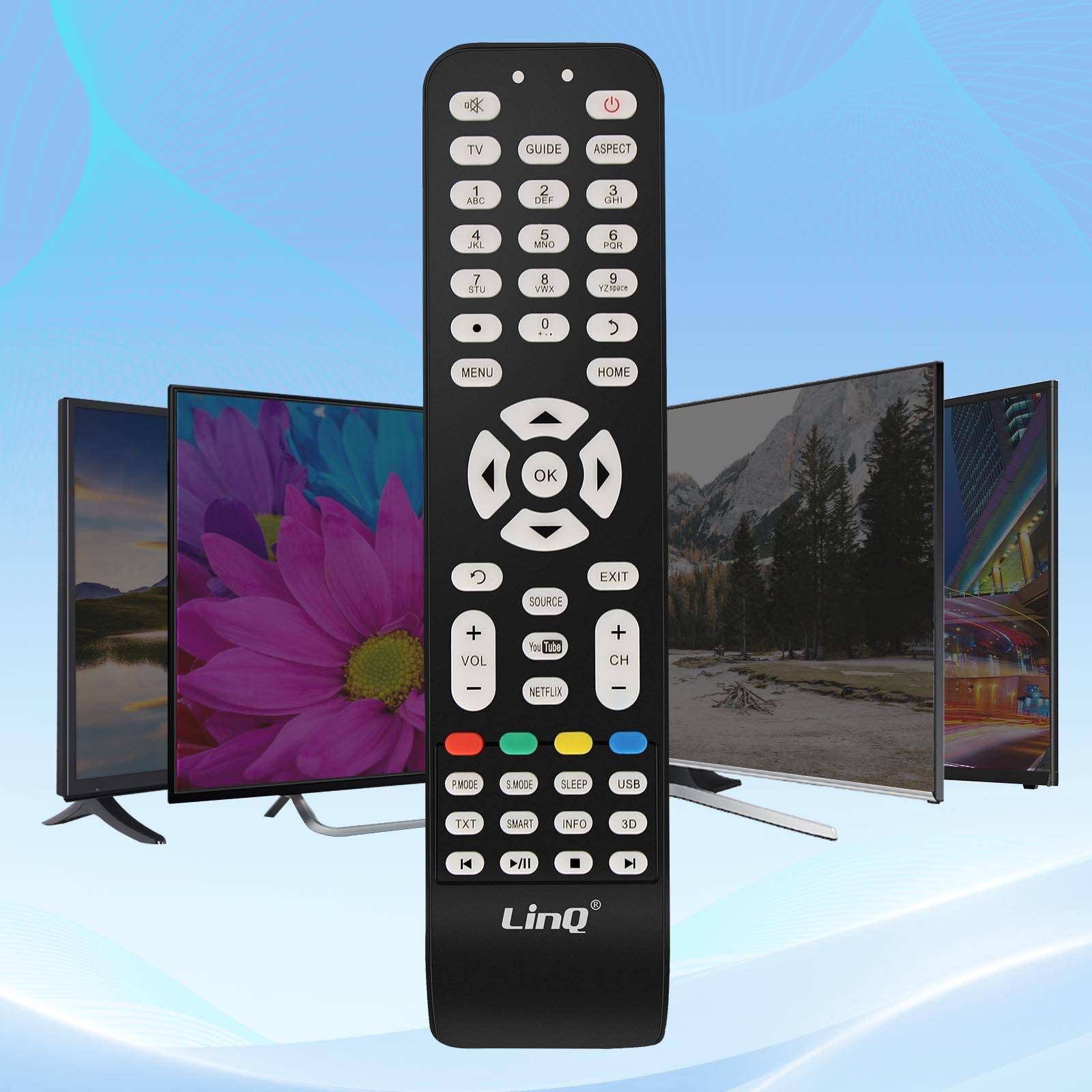 Télécommande Universelle Téléviseur Sharp LCD PLASMA LED 4K Portée 8m-4