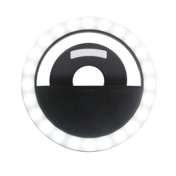 Anneau de Lumière LED pour Smartphone Universel à Clipser
