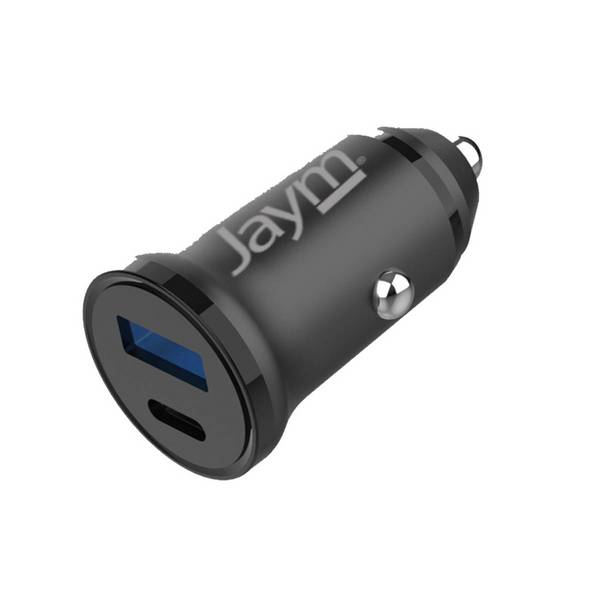 Chargeur Voiture 30W USB-A QC / USB-C PD Rapide