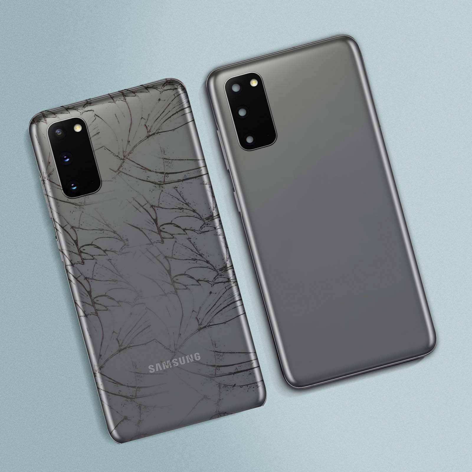 Cache Batterie pour Samsung Galaxy S20 Façade Arrière-2