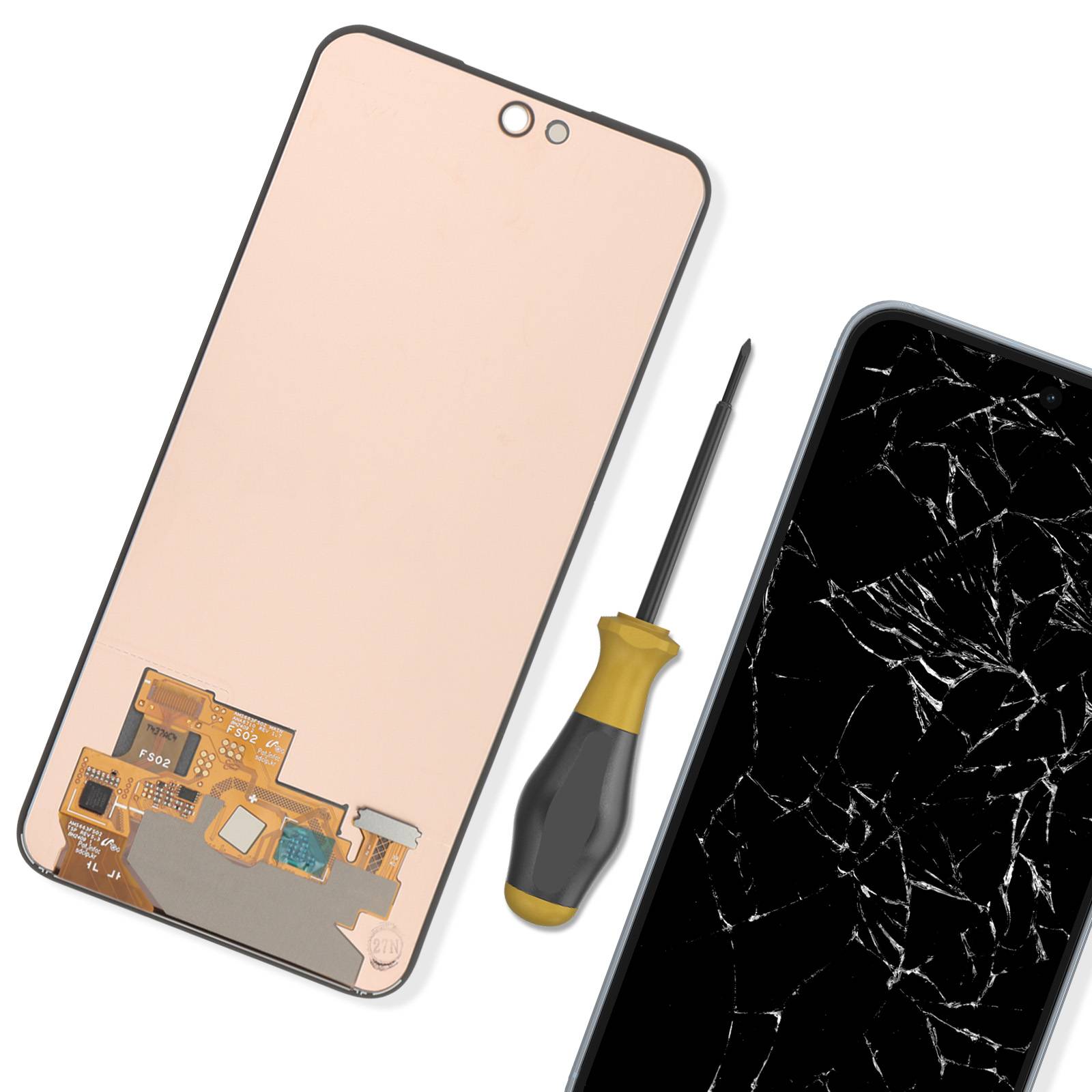 Écran LCD et Vitre Tactile pour Samsung Galaxy A55 Original-3