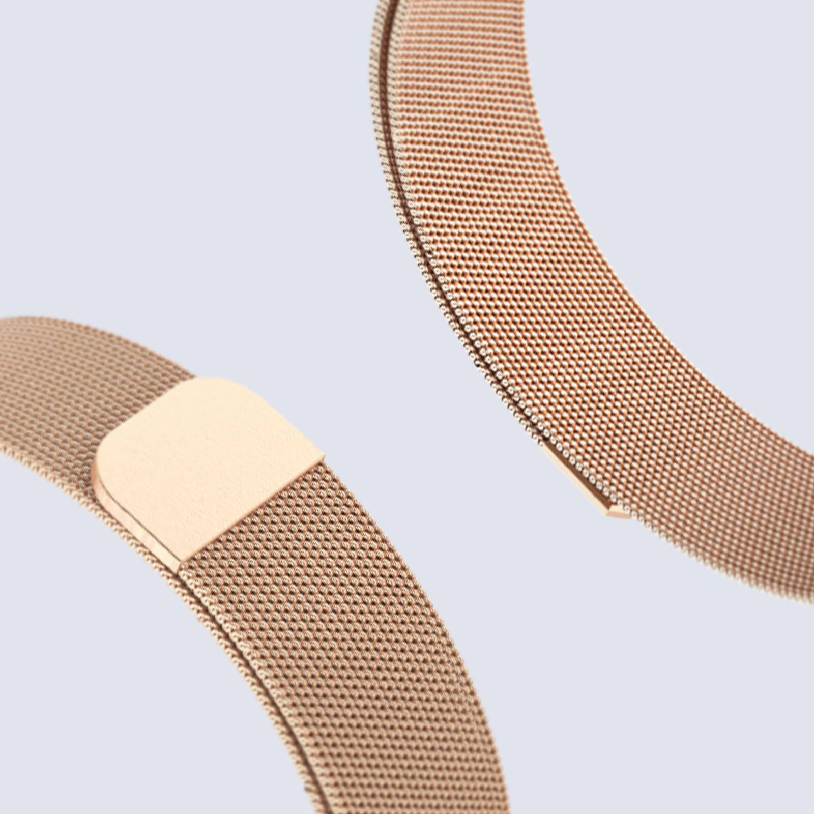 Bracelet pour Google Pixel Watch Acier Inoxydable Milanais Magnétique-2
