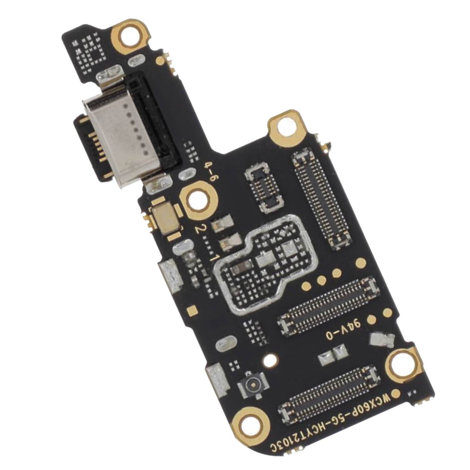 Connecteur de Charge pour Vivo X60 Pro Entrée USB-C avec Micro et Lecteur SIM-0