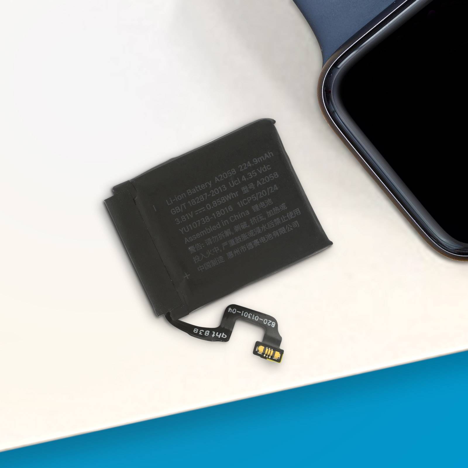 Batterie pour Apple Watch Series 4 40mm Capacité 224mAh Compatible-3