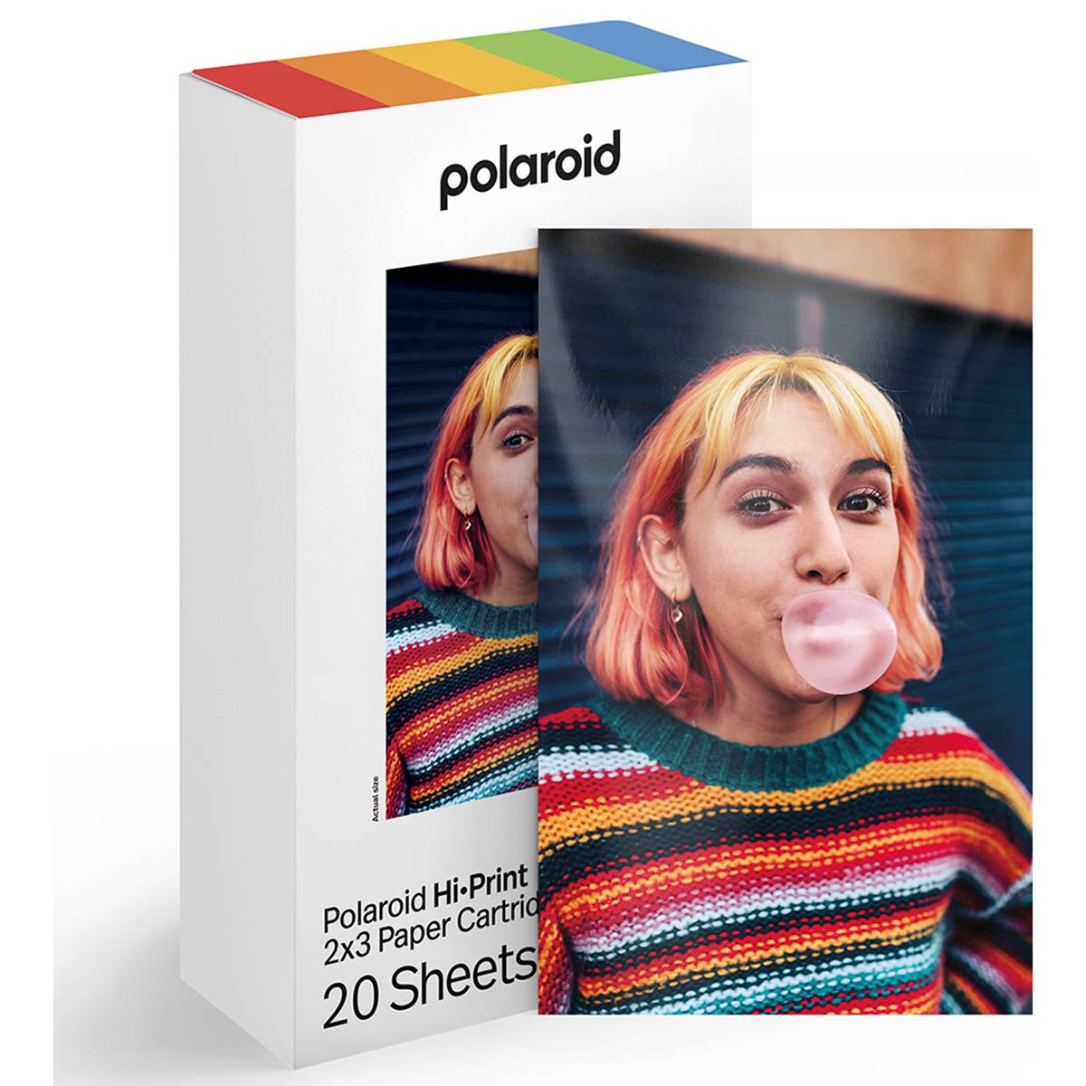 Pack de 20 Papier 2x3 pour Imprimante Instantanée Polaroid Hi-Print-1