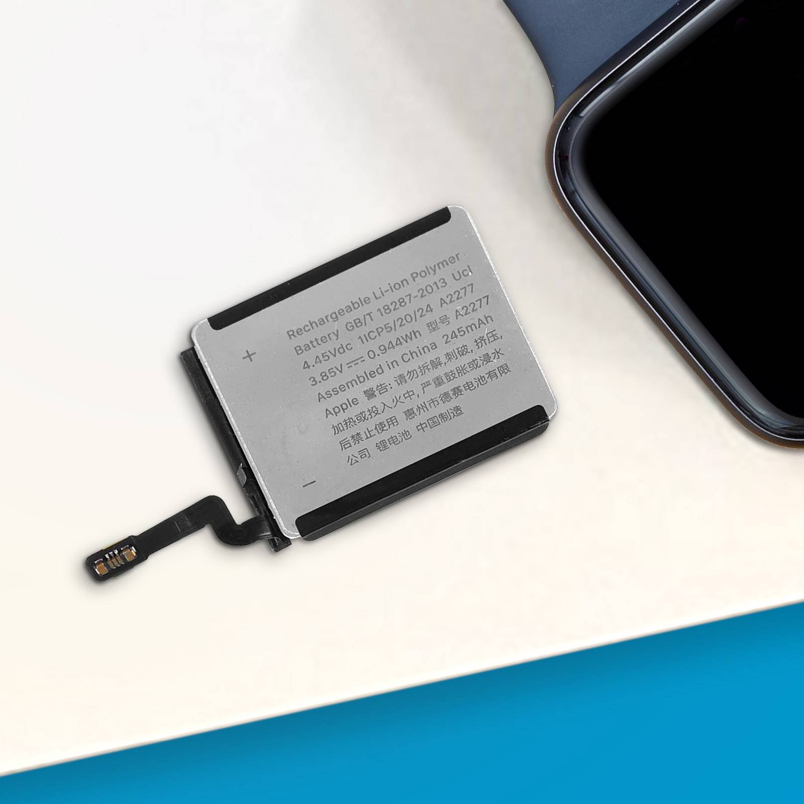 Batterie pour Apple Watch Series 5 et SE (40mm) Capacité 245mAh-3