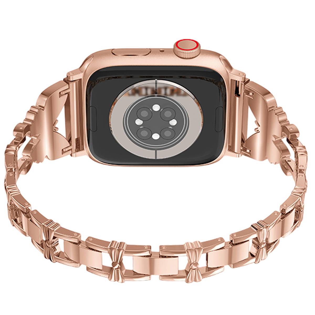 Bracelet pour Apple Watch 38/40/41mm en acier inoxydable Butterfly-2