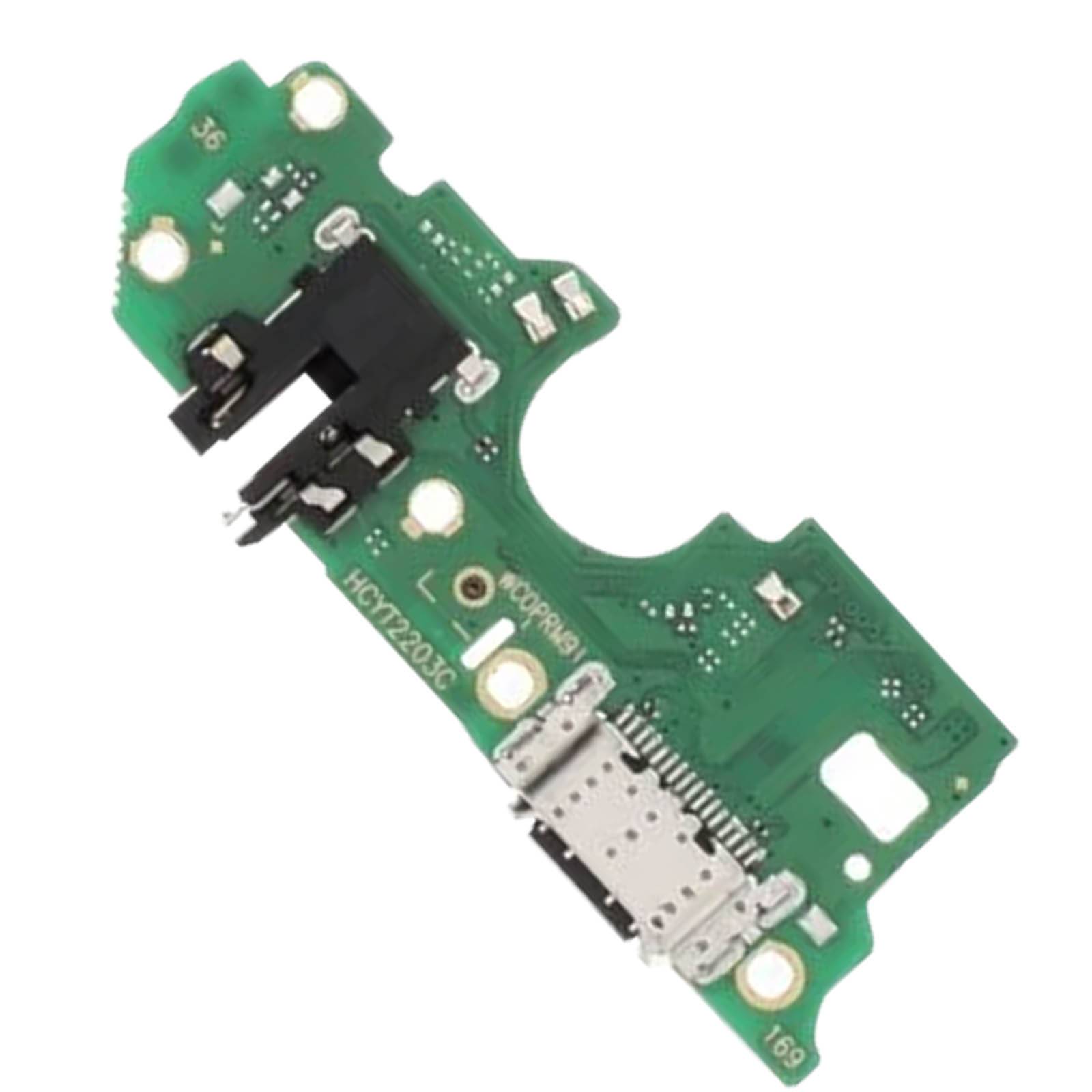 Connecteur de Charge pour Oppo A96 Entrée USB-C avec Micro et Prise Jack-0