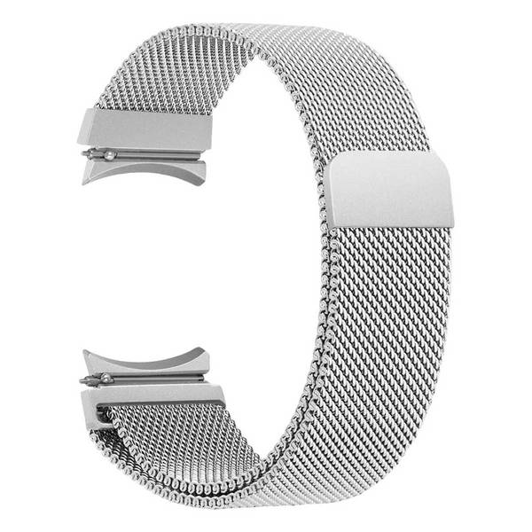 Bracelet pour Galaxy Watch 4/4 Classic/5/5 Pro/6/6 Classic Milanais Acier