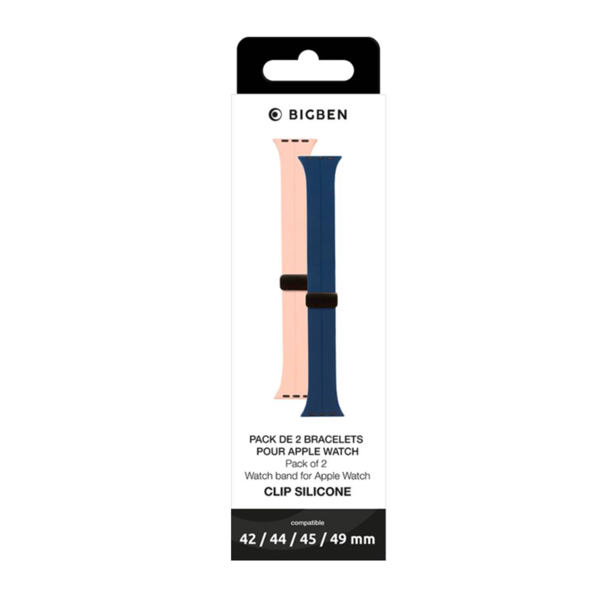 Pack de 2 Bracelets pour Apple Watch 42-44-45-49mm-1