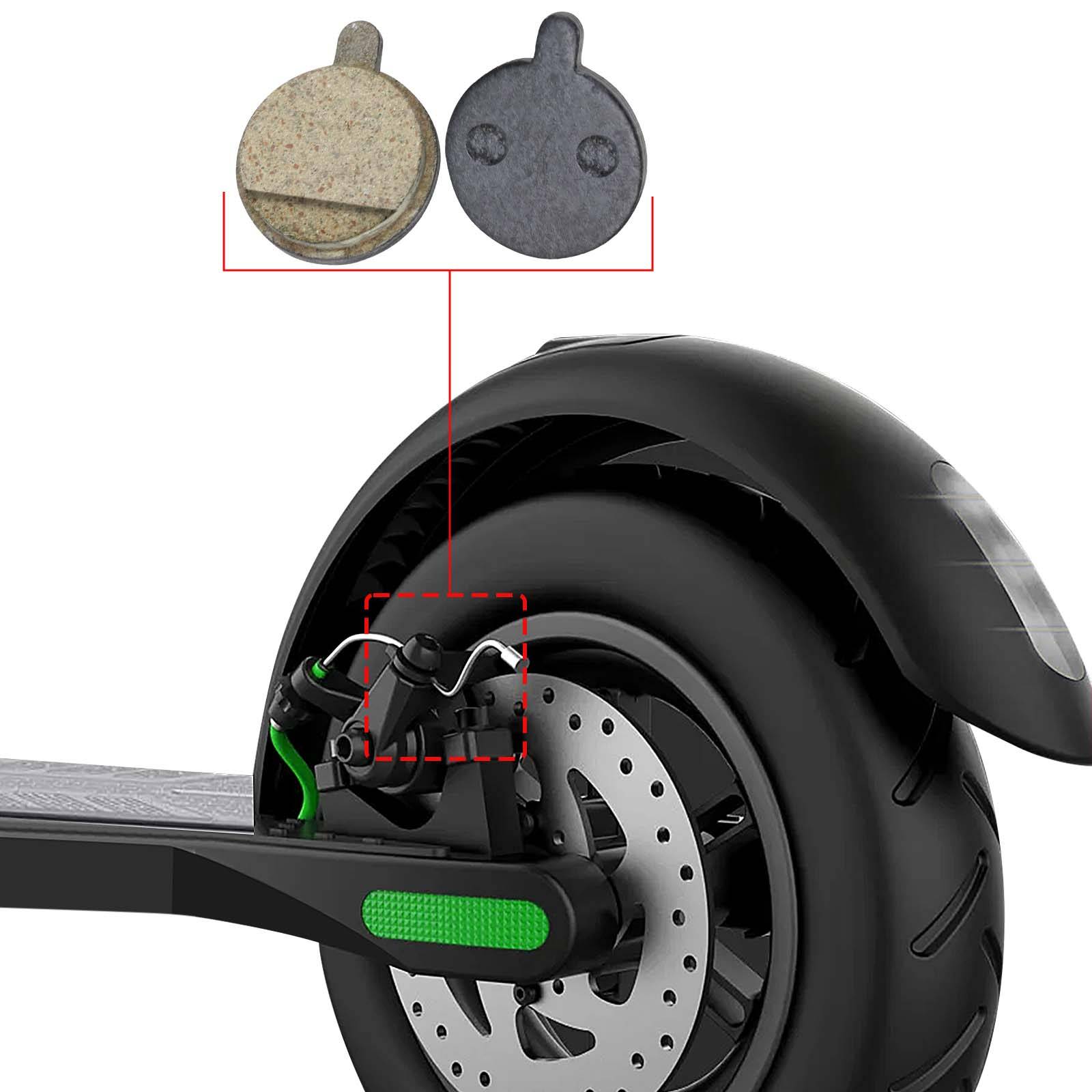 Plaquettes de Frein pour Ninebot Segway ZT3 Pro, Kaabo Skywalker 10S-3