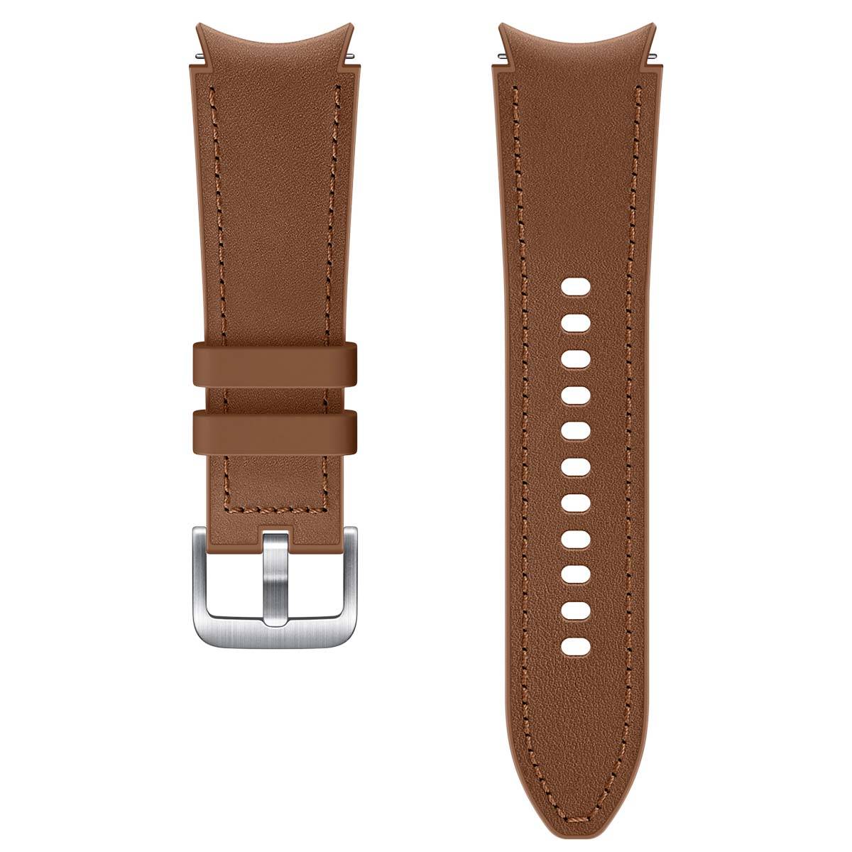 Bracelet Hybride en cuir pour G Watch 4 Classic 130mm M/L-2