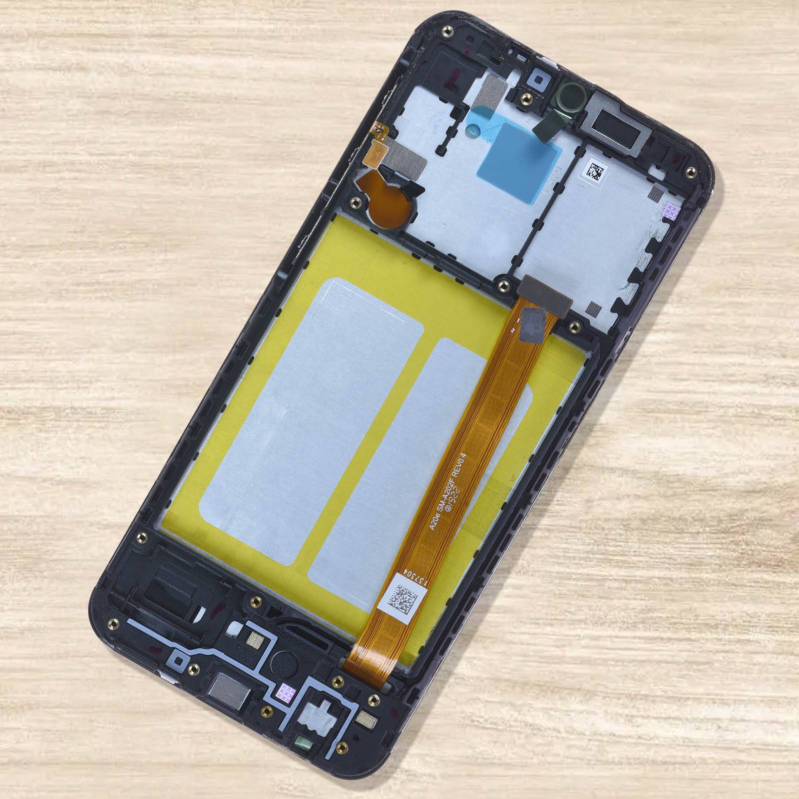Écran pour Samsung Galaxy A20e LCD, Vitre Tactile et Châssis-3