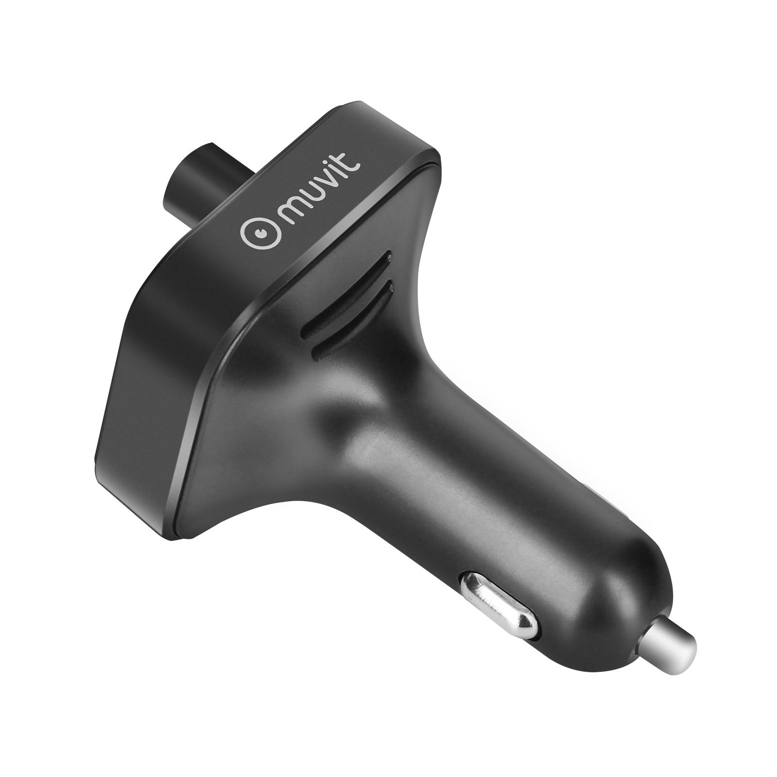 Transmetteur FM Bluetooth Allume cigare avec Port de charge USB et USB C-1