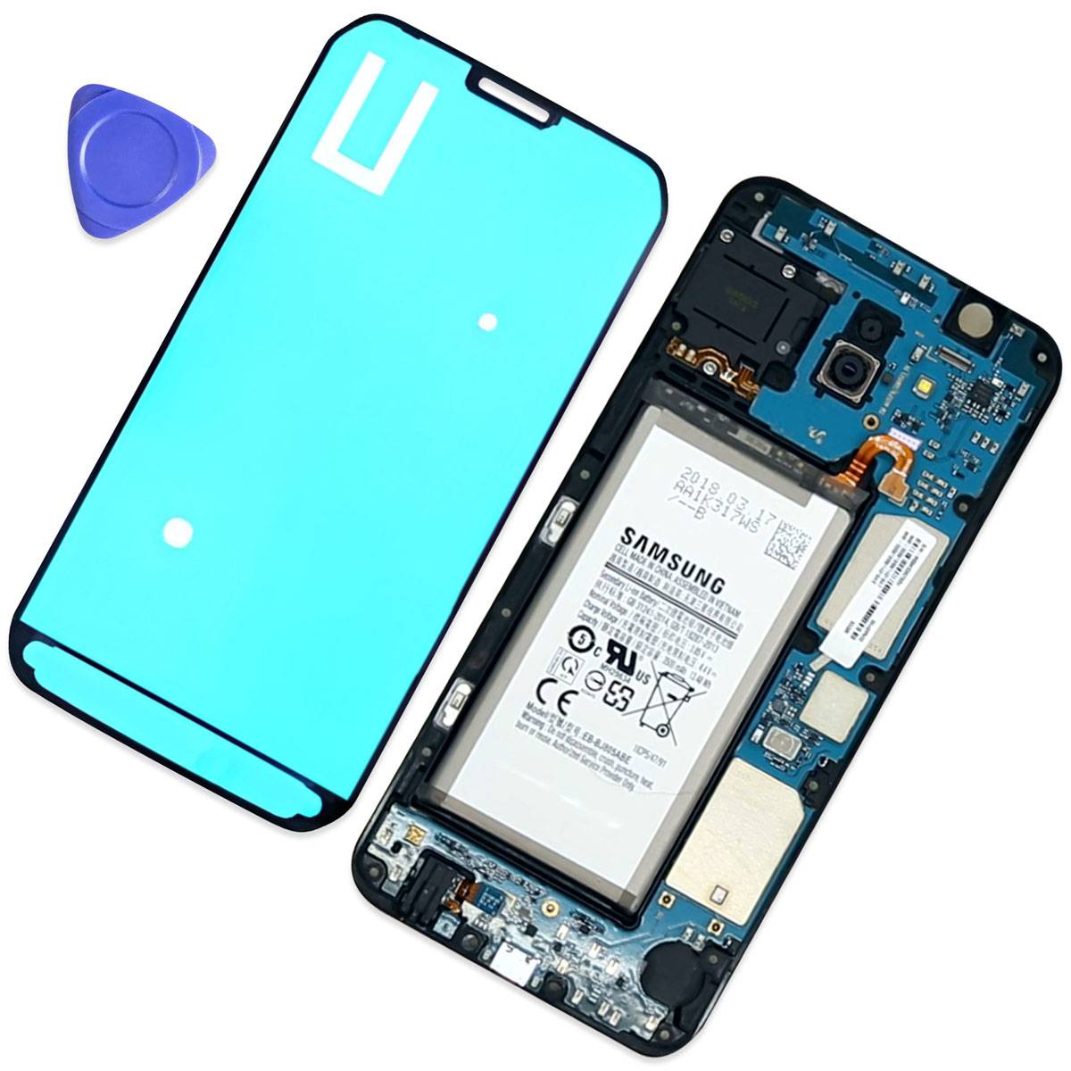 Adhésif de Fixation pour Écran LCD Samsung Galaxy A6 Plus-3