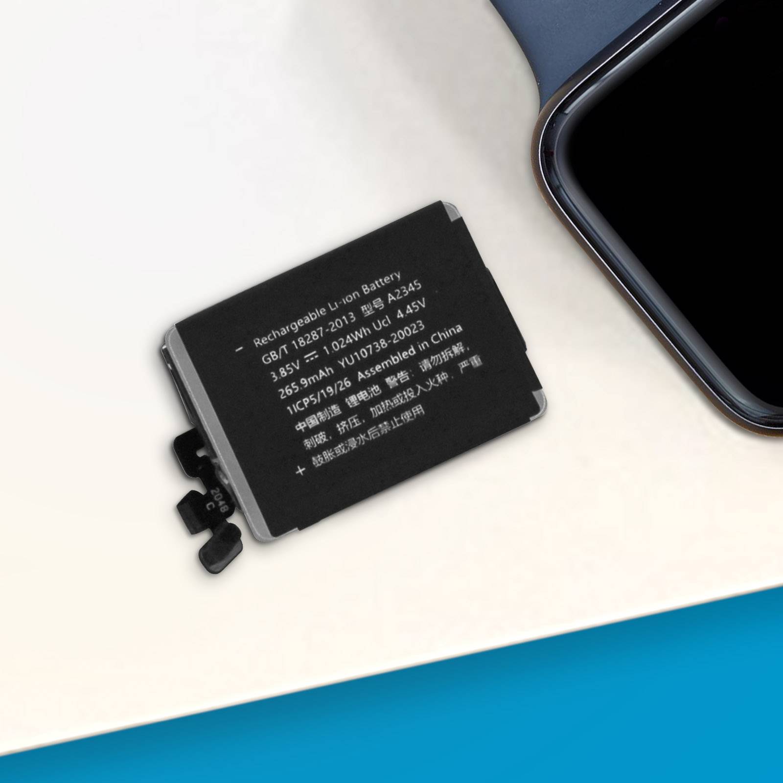 Batterie pour Apple Watch Series 6 (40mm) Capacité 265mAh Compatible-3