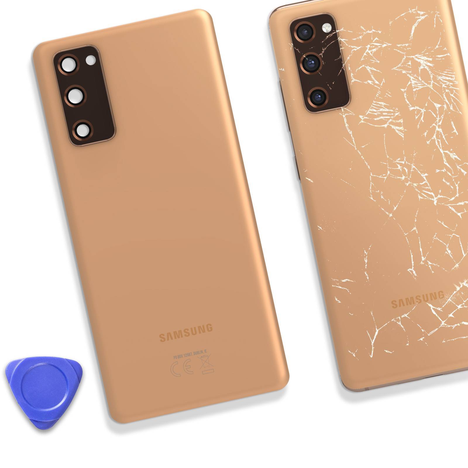 Vitre arrière pour Samsung Galaxy S20 FE Original Service Pack-3