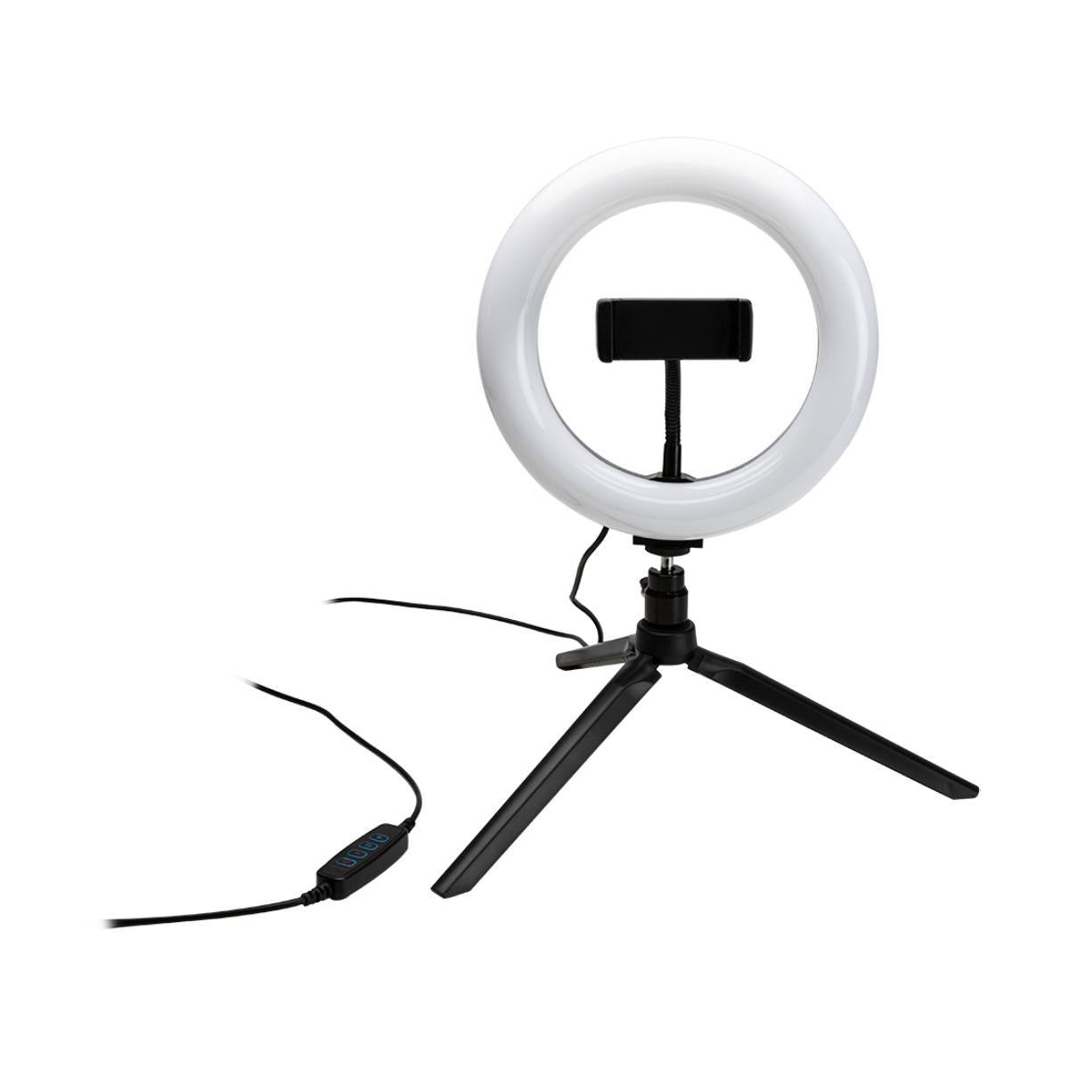 Kit Influence XL Anneau Lumineux 20cm Blanc avec Trépied 1,6m-0