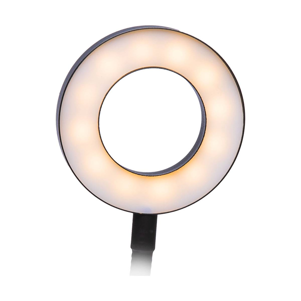 Kit Influence Anneau Lumineux Blanc avec Pince de Fixation-2