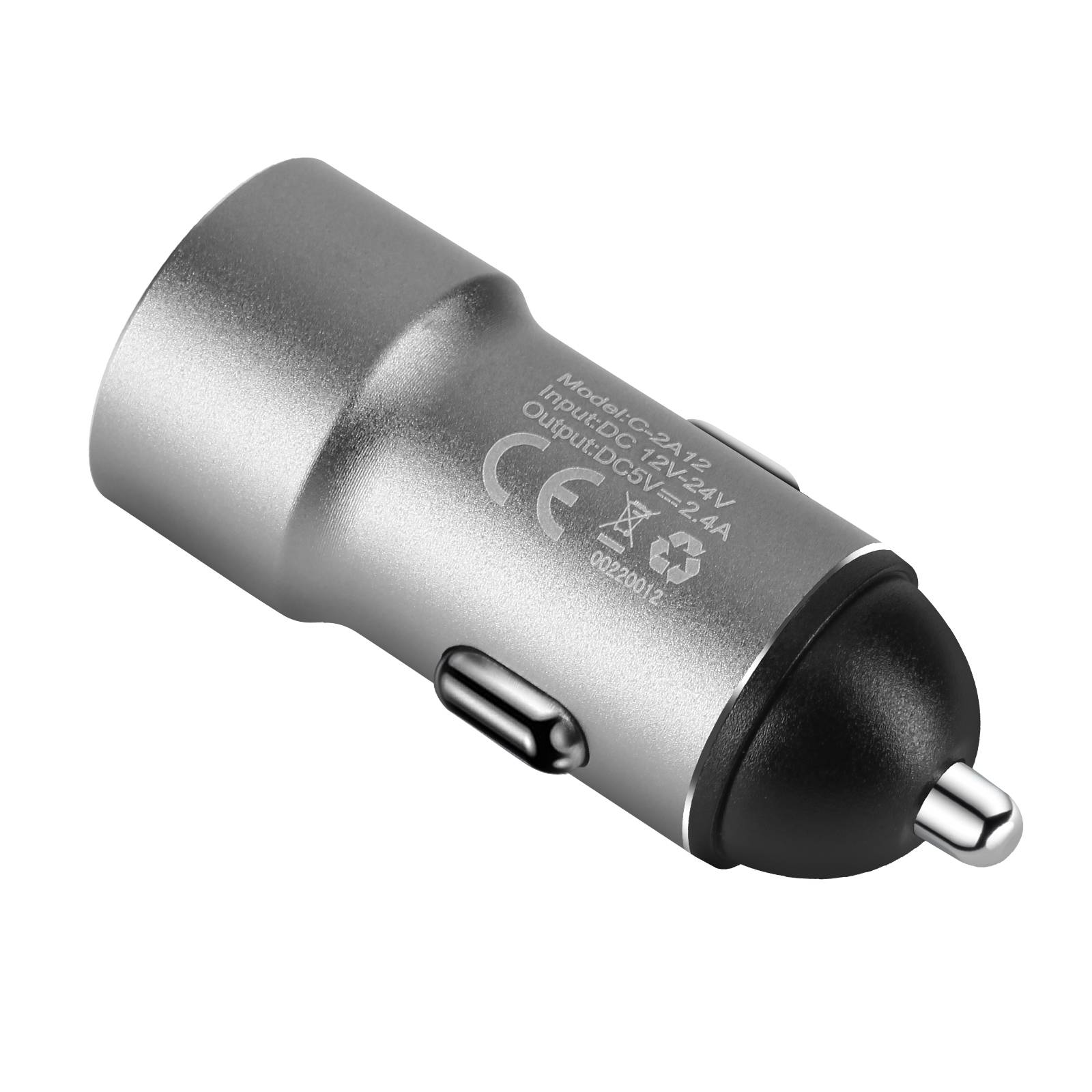Chargeur Voiture Allume-Cigare Double Sortie USB 12W-1