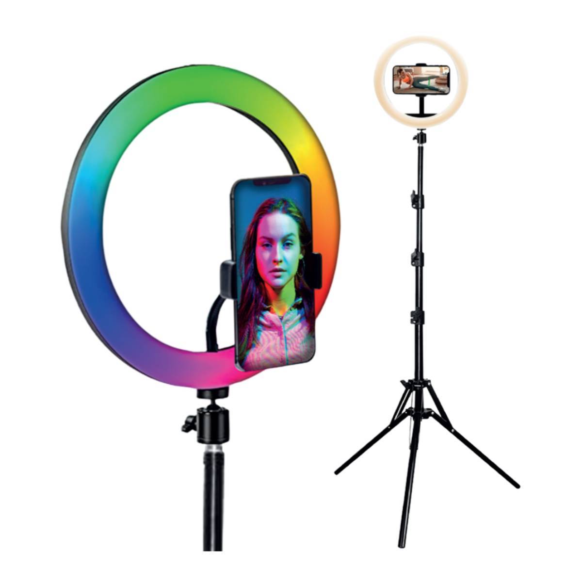 Kit Influence XL Anneau Lumineux 26cm avec Trépied 1,6m-0