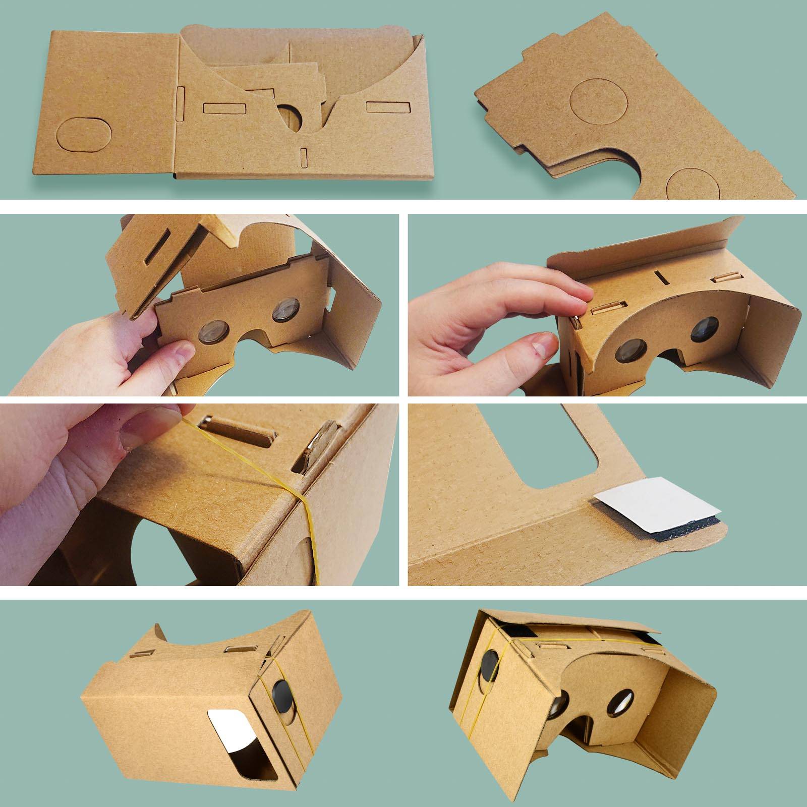 Casque VR Smartphone En carton Recyclable Ultra-compact-3