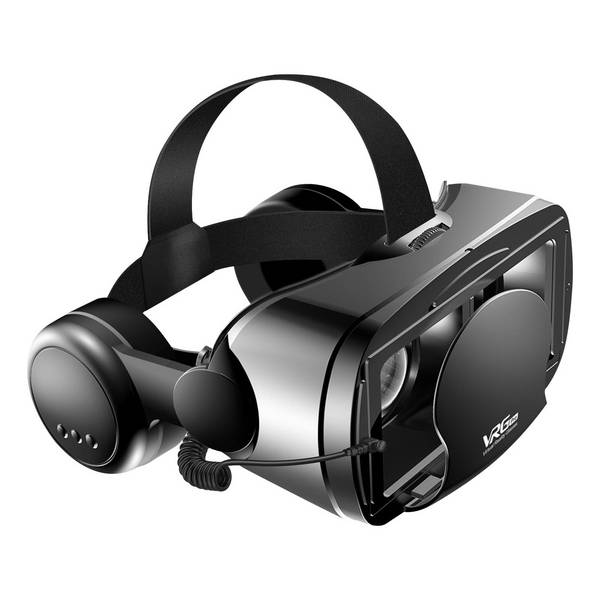 Casque VR Téléphone 3D Lentilles Classiques Câble Audio Jack 3.5mm Intégré