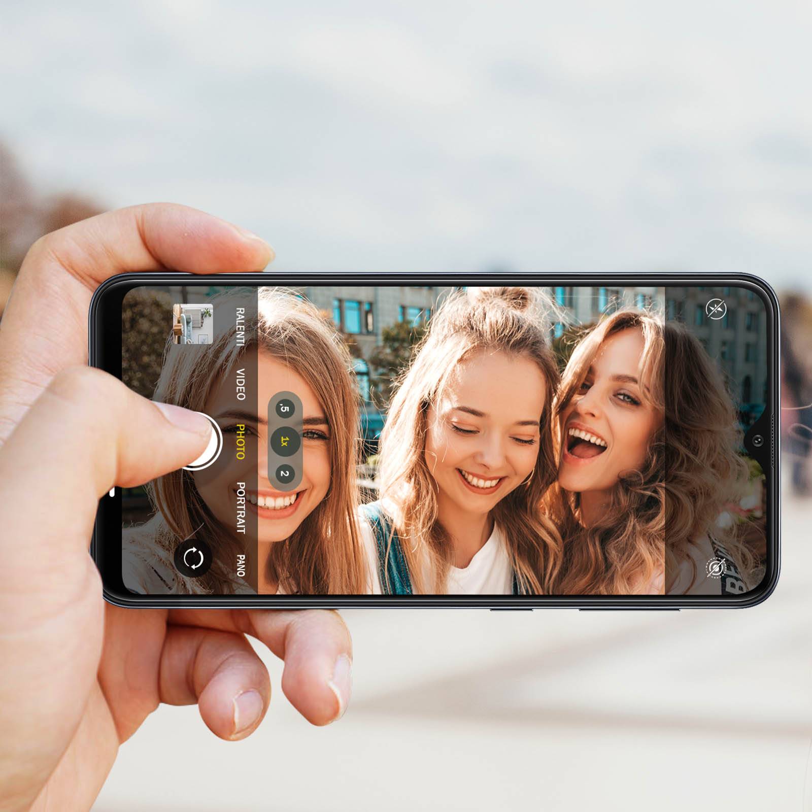 Caméra Avant pour Samsung Galaxy A03 Objectif Frontal Nappe de Connexion-2