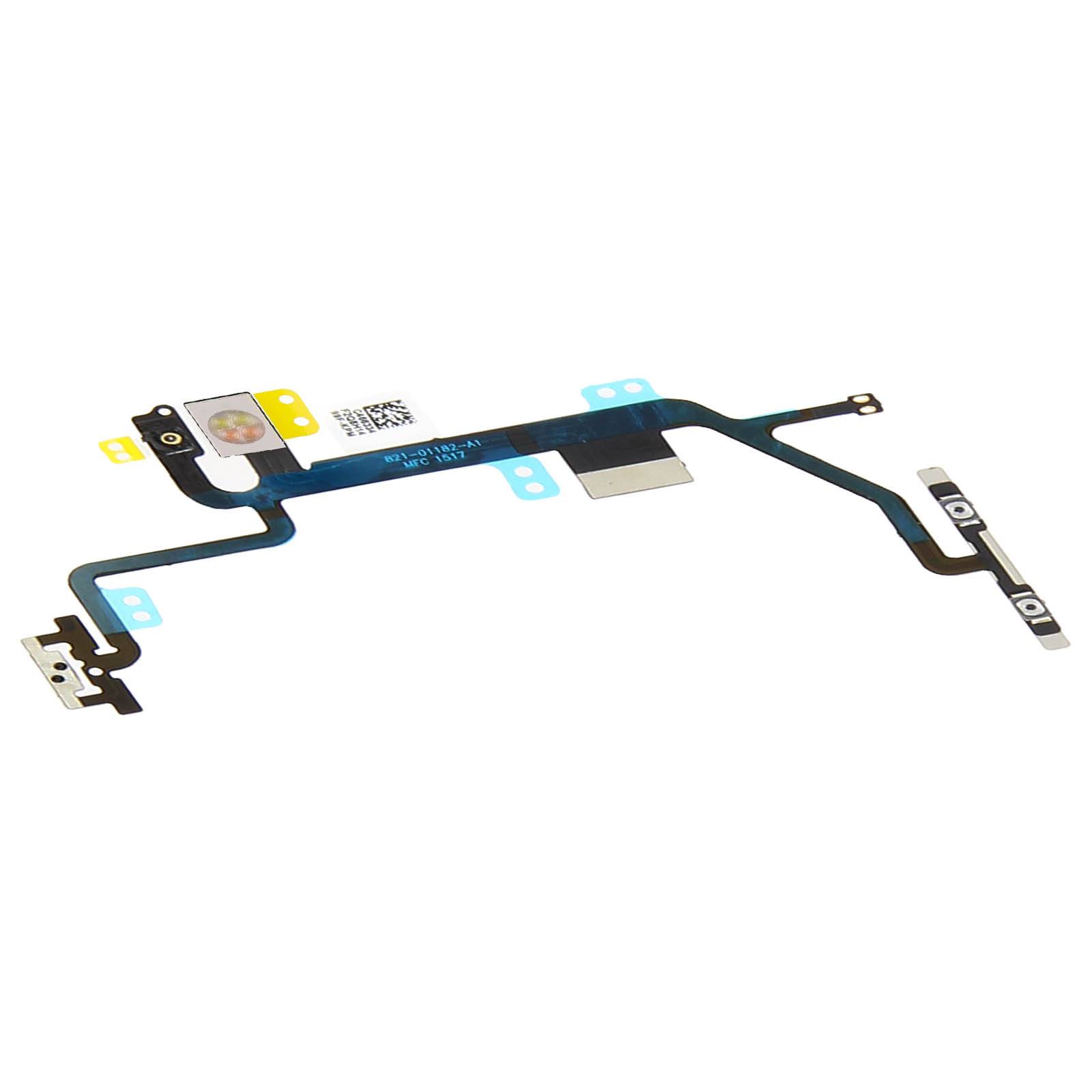 Nappe pour iPhone 8 / SE 2020 Bouton Power On/Off + Flash + Volume + Microphone-0