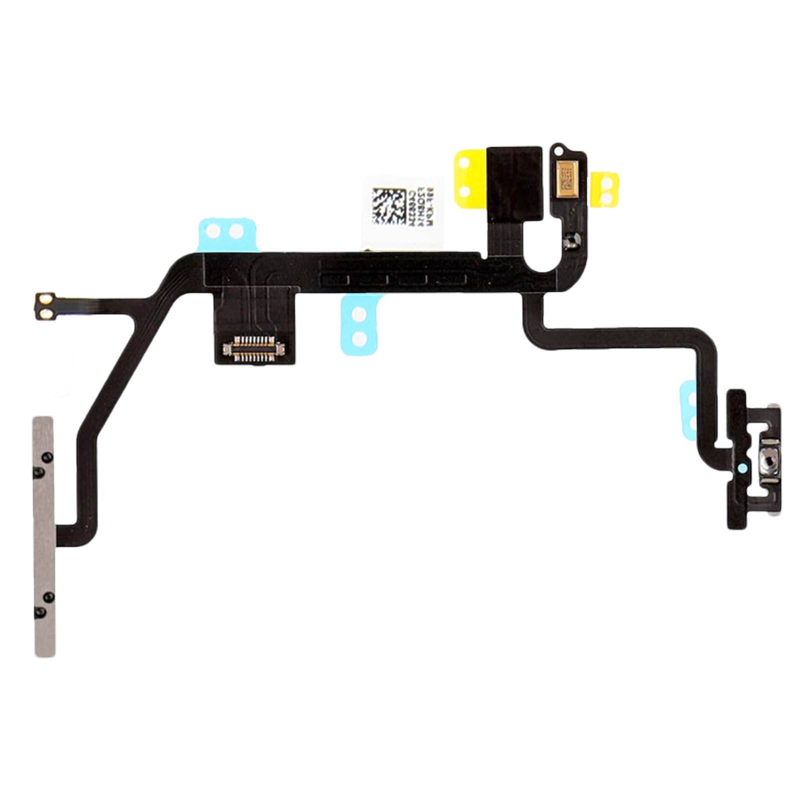 Nappe pour iPhone 8 / SE 2020 Bouton Power On/Off + Flash + Volume + Microphone-3