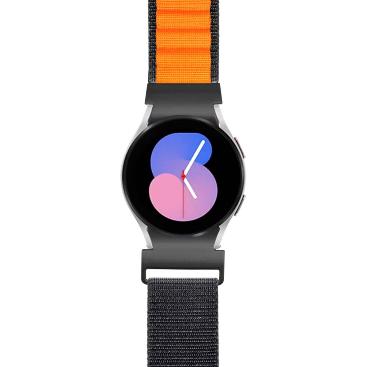 Bracelet pour Galaxy Watch 4/4 Classic/5/5 Pro/6/6 Classic Boucle alpine-2