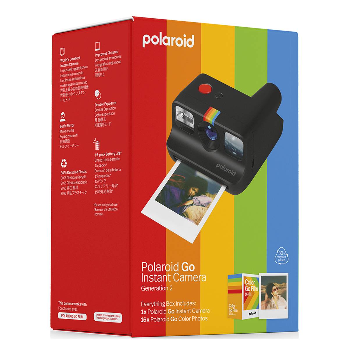 Coffret Everything Box Appareil Photo Go Génération 2 avec 1 Pack de Films-2