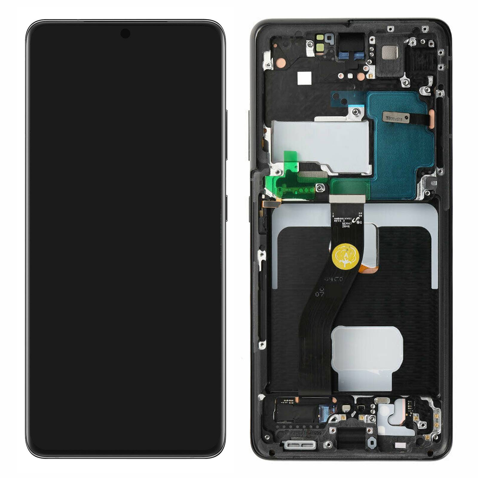 Bloc Complet pour Samsung Galaxy S21 Ultra Écran LCD Vitre Tactile-0