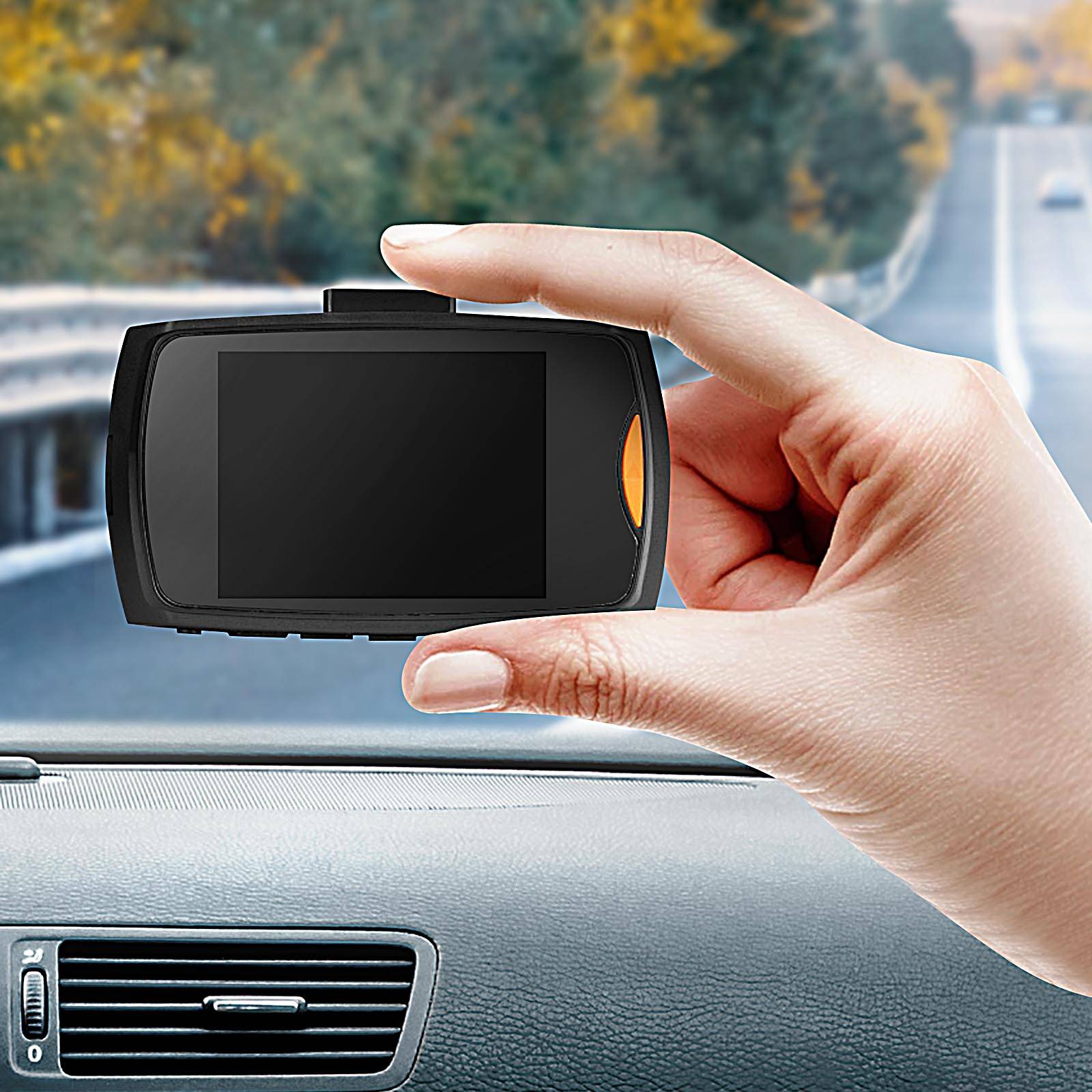 Caméra Embarquée Full HD 1080p Caméra Avant pour Voiture Discrète et Compacte-2