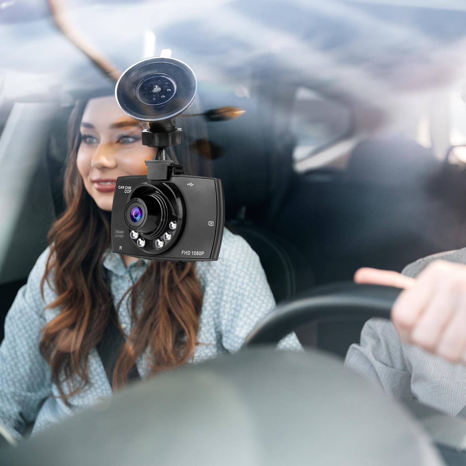 Caméra Embarquée Full HD 1080p Caméra Avant pour Voiture Discrète et Compacte-4