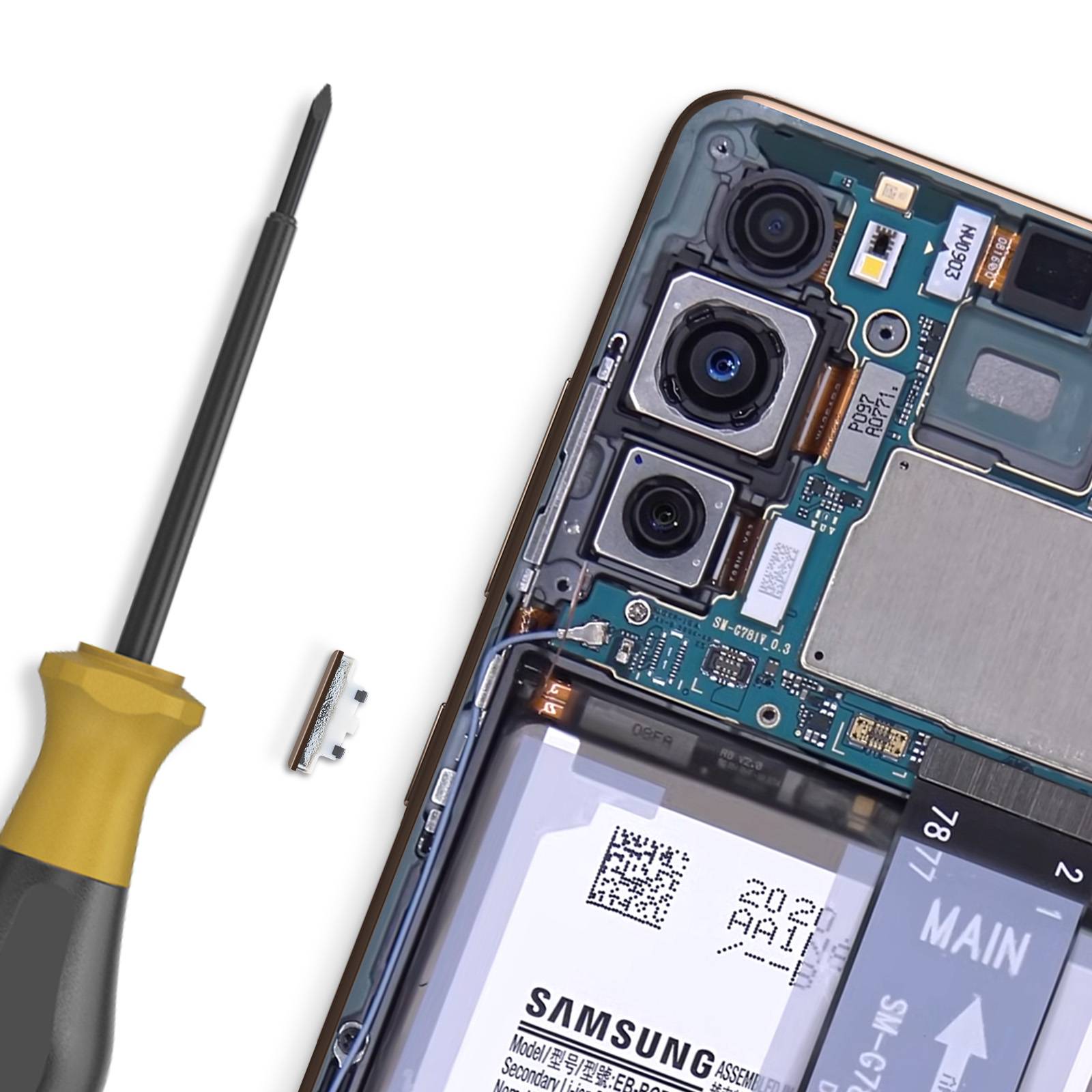 Bouton Power pour Samsung Galaxy S20 FE Original-3