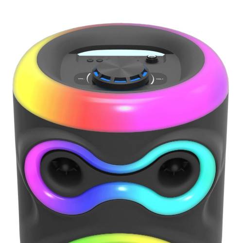 Enceinte lumineuse Bluetooth KARAOKE 1000W FIREBOOST-1