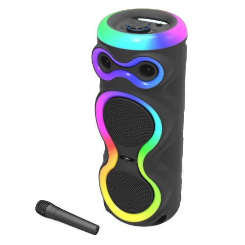 Enceinte lumineuse Bluetooth KARAOKE 1000W FIREBOOST-4
