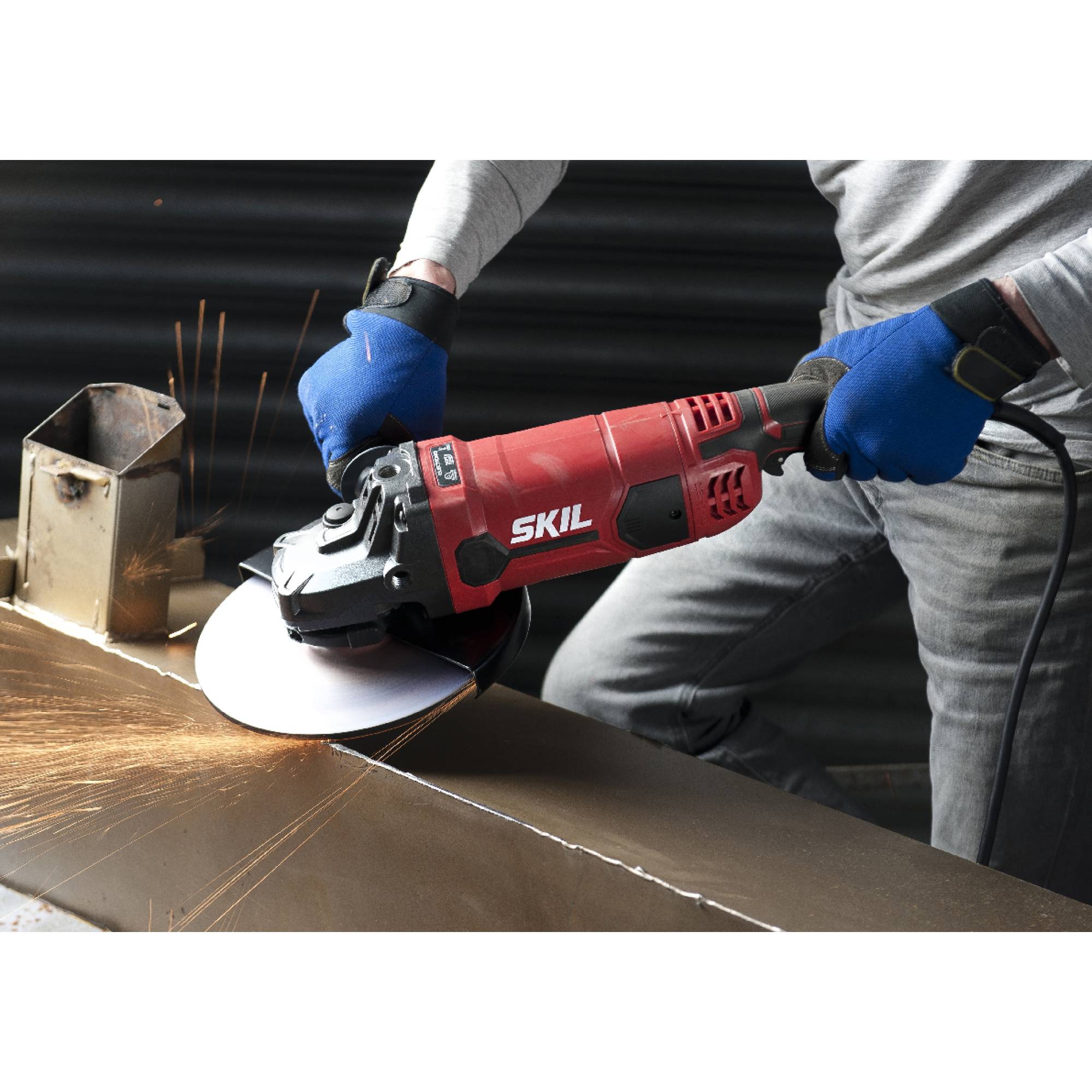 Meuleuse Skil 230mm Puissance Et Sécurité Pour Gros Travaux - Skil-3
